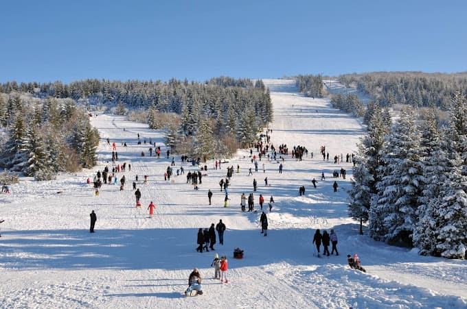 Das Skizentrum Žari